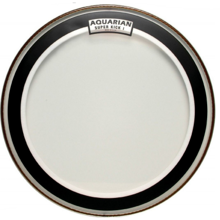 Pele Aquarian 22" Super Kick I Bumbo Clear Single PLY SKI22