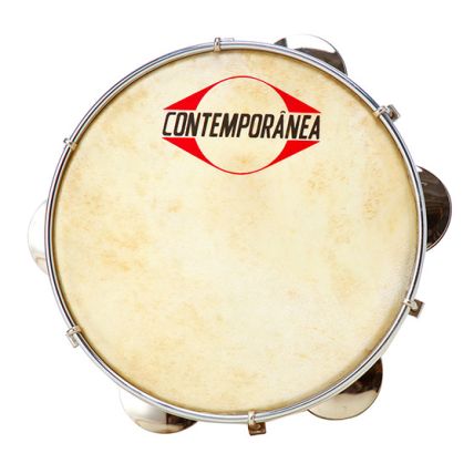 Pandeiro Contemporânea Madeira 18C