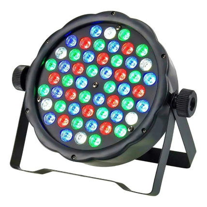 Iluminação Spectrum Canhao Led RGBW DMX SP5403 3 Wats 54 Leds
