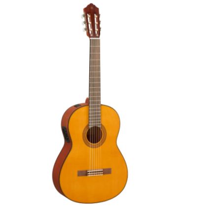 Violão Eletrico Yamaha CGX-122MS Nylon Natural