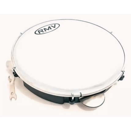 Pandeiro Rmv Linha Brasil 10'' Pele Leitosa PPPA00015