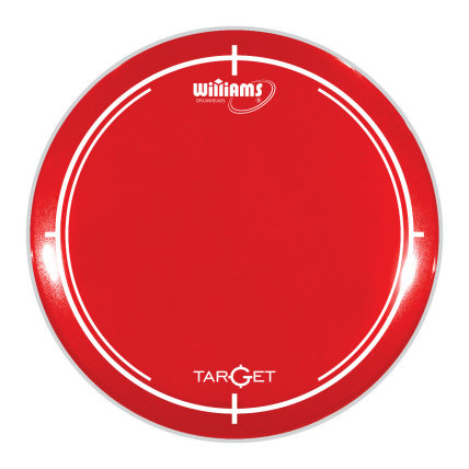 Pele Williams WR2 188 10 Polegadas Target Red Filme Duplo