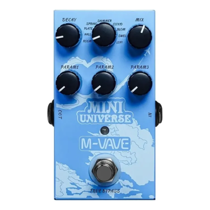 Pedal M-VAVE Digital Para Guitarra Reverb VAVE974