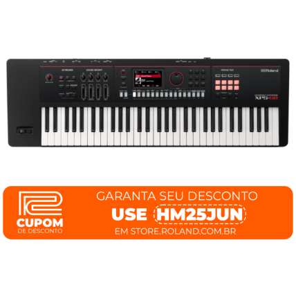 Teclado Roland XPS-60 Sintetizador 61 Teclas