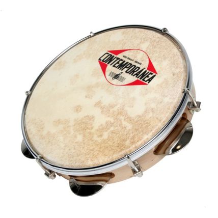 Pandeiro Contemporânea 10 Couro 25C