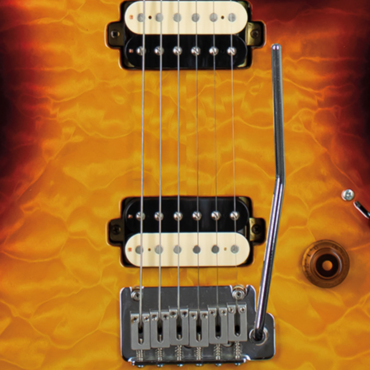 Guitarra Tagima Assinatura Grace 700 HB/SE Cacau Santos Honey Burst