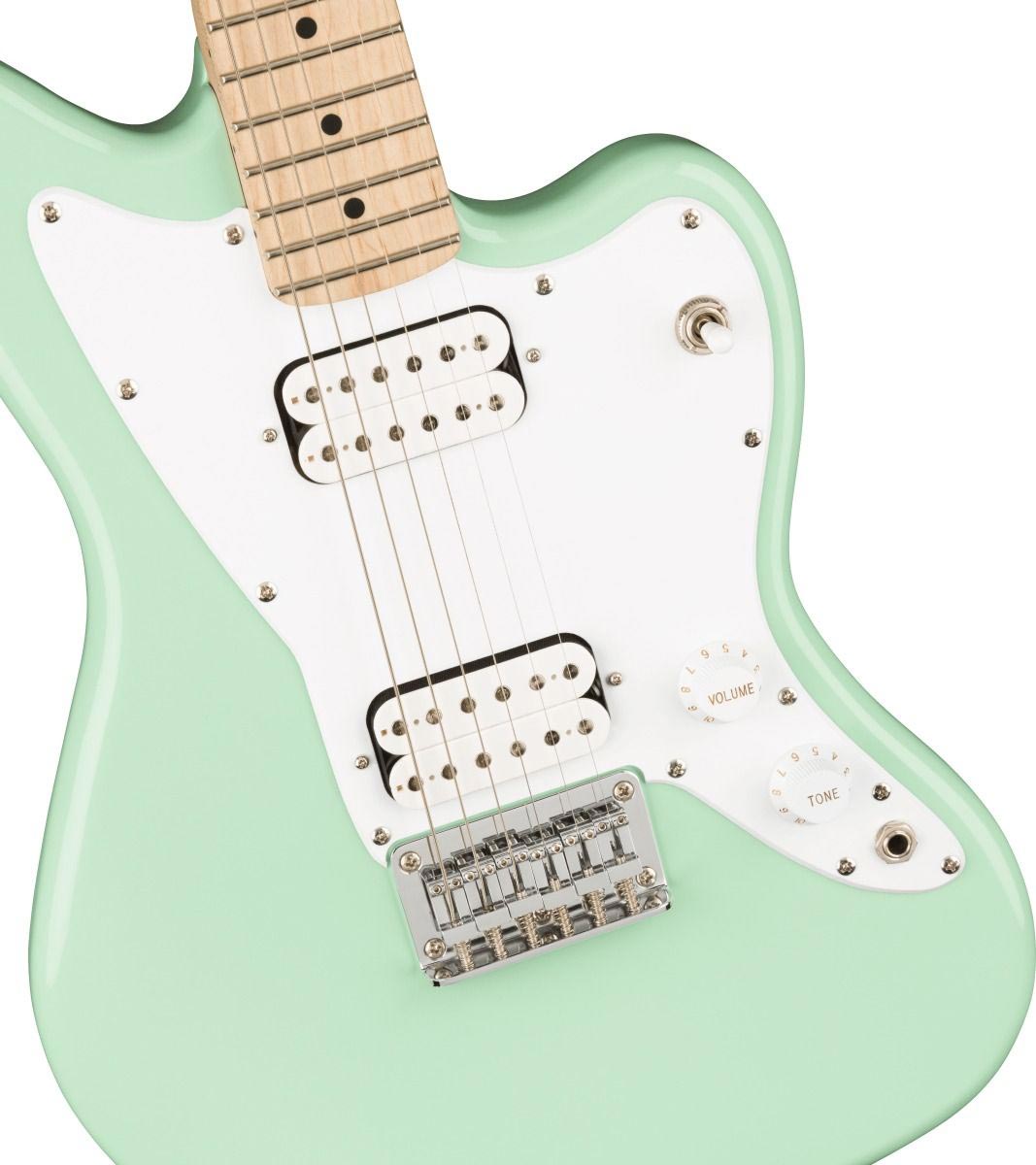 Guitarra Fender Squier Mini Jazzmaster HH MN 0370125557 Surf Green