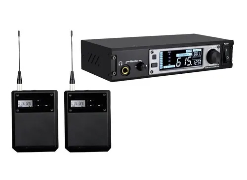 Monitor Dylan DSM-600 S/Fio C/2 Receptor UHF + Base 100 Canais