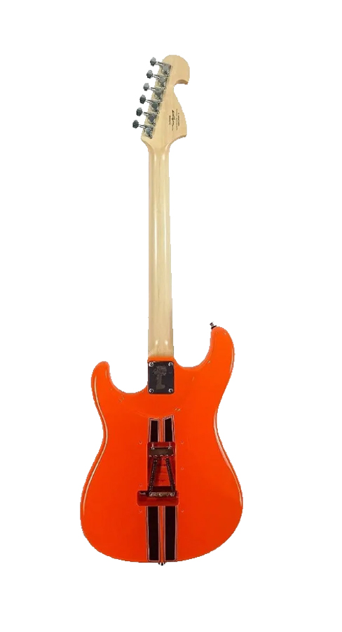 Guitarra Tagima E1 Edu Ardanuy Asphalt Ripper Racing Orange