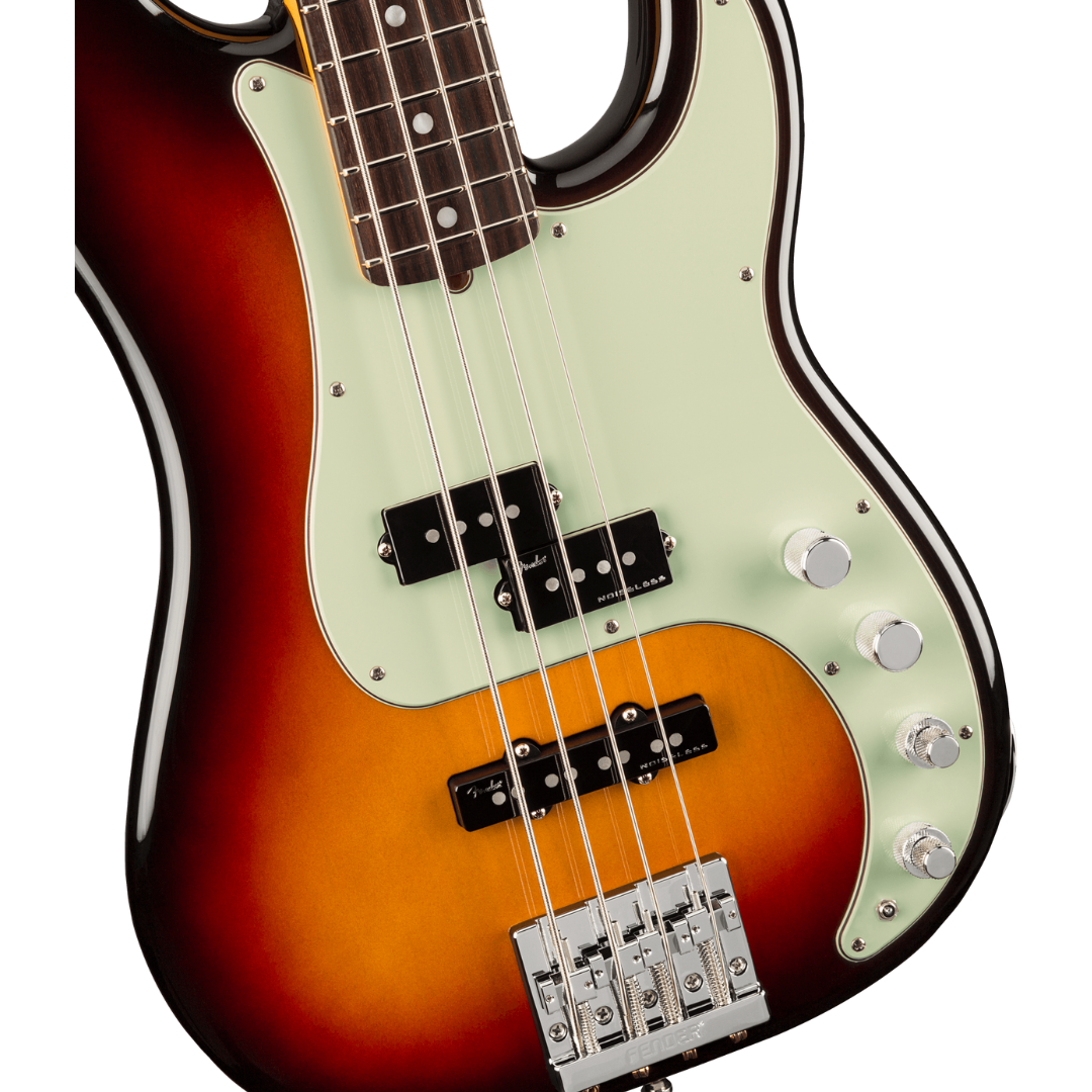 Contra Baixo Fender American Ultra Precision Bass Ultraburst 0199010712