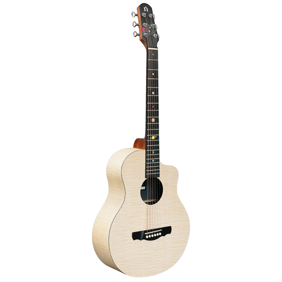 Violão Eletrico Natasha Saturn 36 Side Soundhole +NS2 Pickup