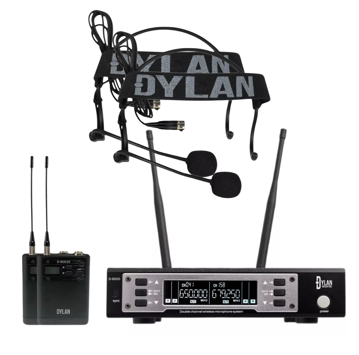 Microfone Dylan D-9006S Sem/Fio