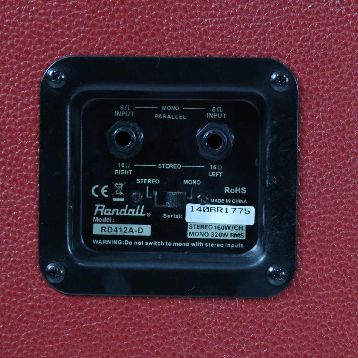 Caixa Acustica Randall RD412A-D " Semi-Novo "