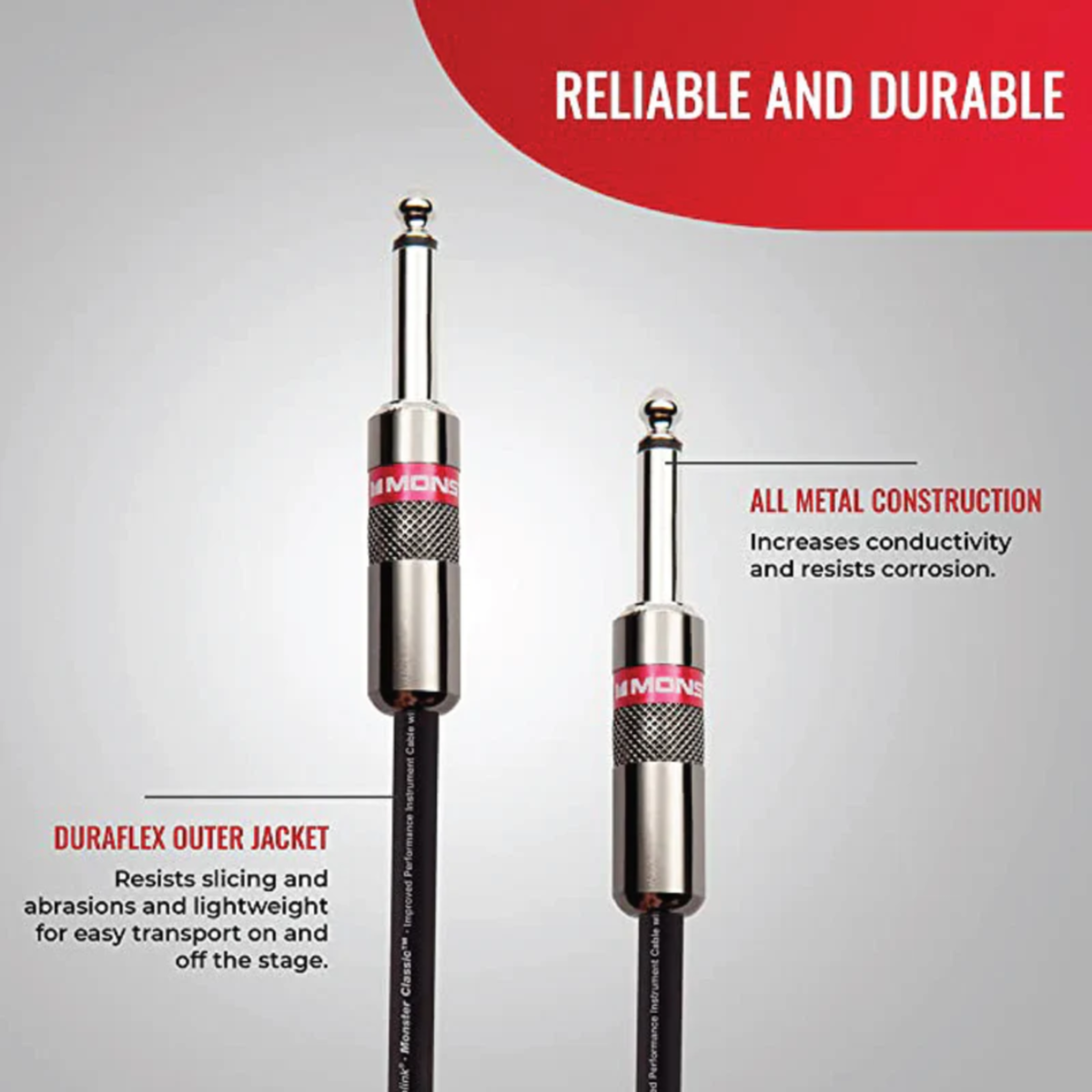 Cabo Monster Para Instrumento Classic 21FT 6,40MT RR 24895