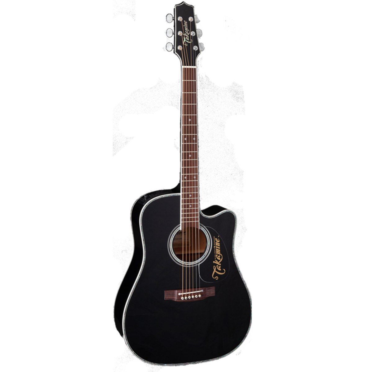 Violão Eletrico Takamine EF341DXBK & CT4BII Com Semi-Case "Japonês"
