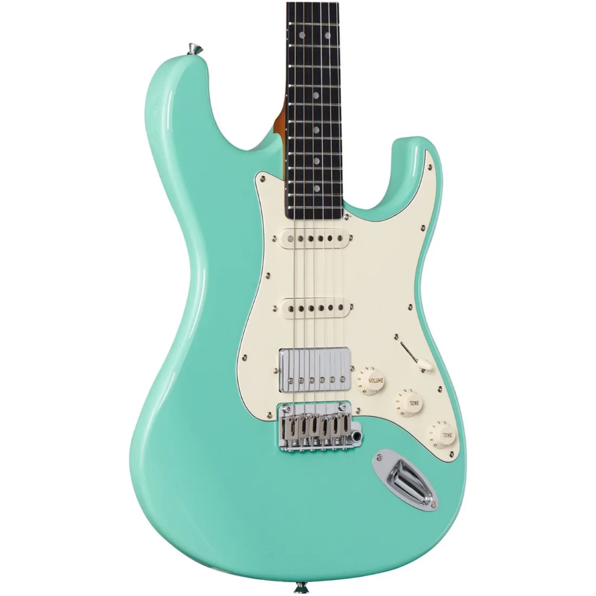 Guitarra Tagima T-640 Strato 2S 1H DF/AWH - Super Surf Green