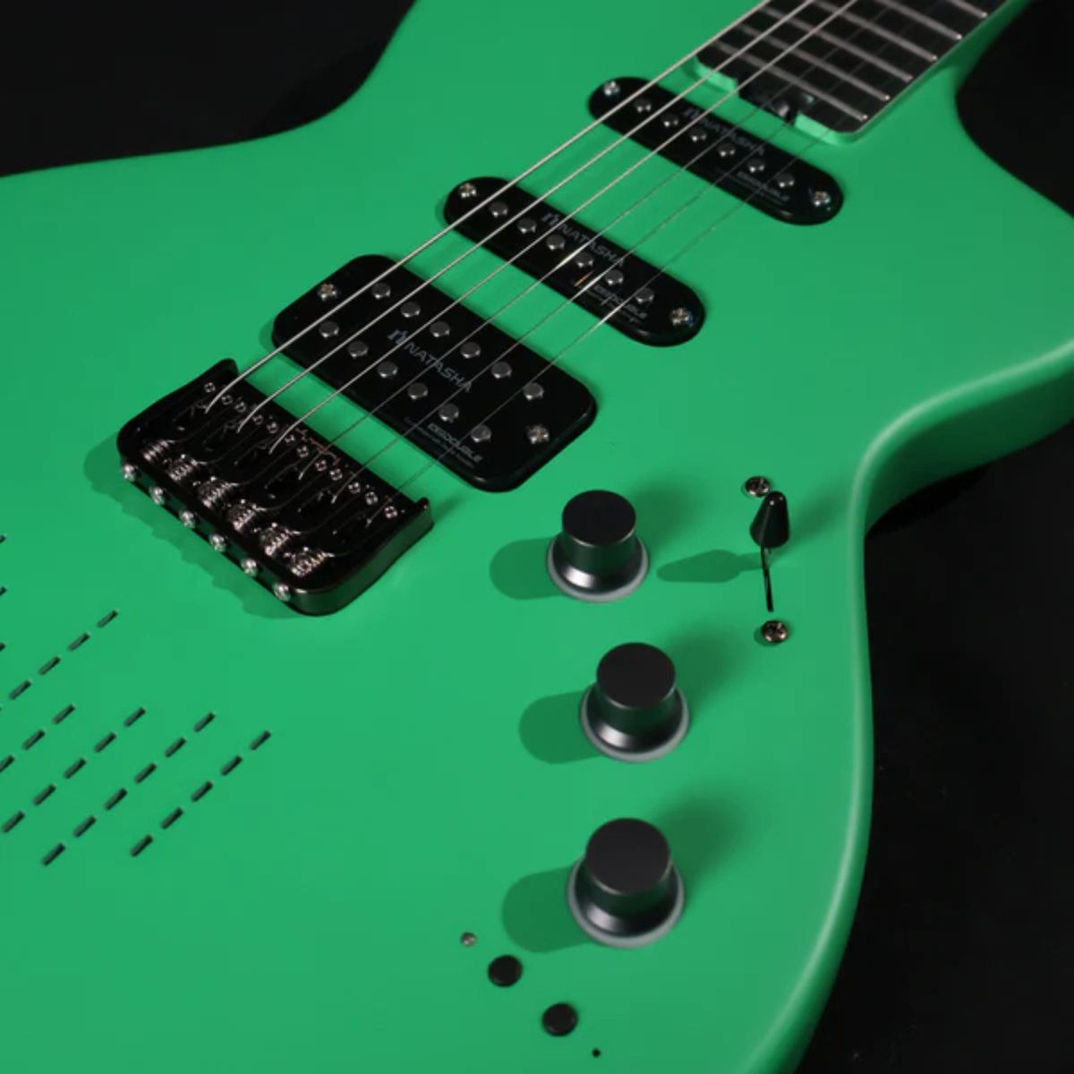 Guitarra Natasha Nébula Smart App Mint Green