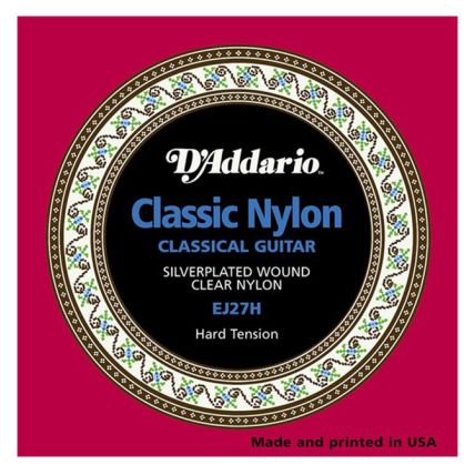 Encordoamento Daddario Nylon EJ27 H