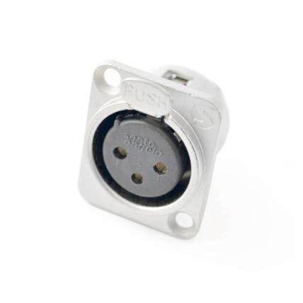 Pino Santo Angelo Cannon XLR P3FNN01 Painel Femea