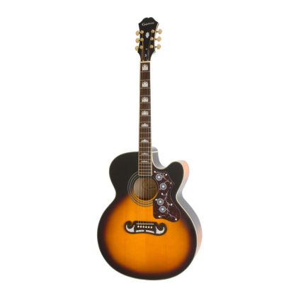 Violão Epiphone EJ-200 CE Gold VS