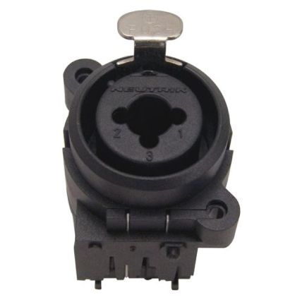 Pino Neutrik Combo XLR Femea P10 NCJ6FIS