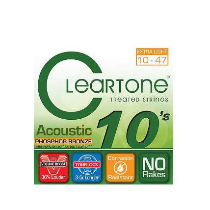 Encordoamento Cleartone 12-53 Phosphor Bronze Aco