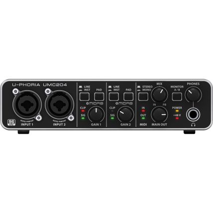 Interface Behringer UMC 204