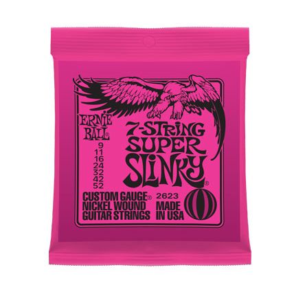 Encordoamento Ernie Ball 0.9 7 String Slinky