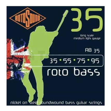 Encordoamento Rotosound RB35-4 Baixo-4c .035