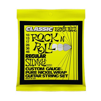 Encordoamento Ernie Ball 0.10 Classic Regular Slinky