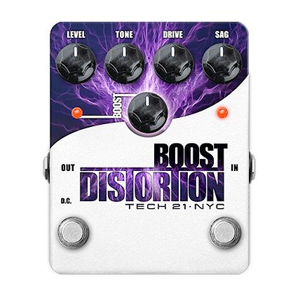 Pedal Sansamp Tech 21 Boost Distortion