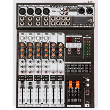 Mixer Soundcraft SX802FX USB
