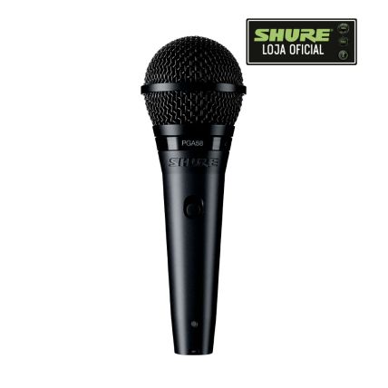 Microfone Mão Shure PGA 58 XLR