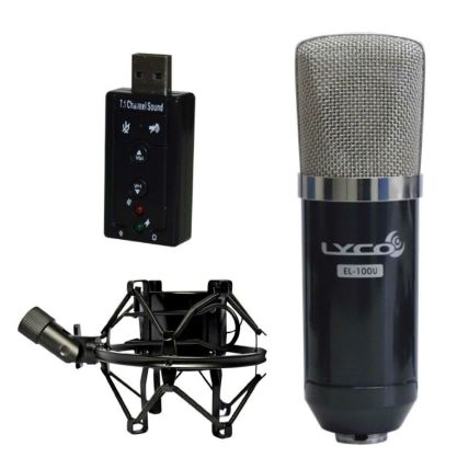 Microfone Lyco EL100U C/Fio