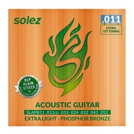 Encordoamento Solez SLAPB11 Violão Bronze .011