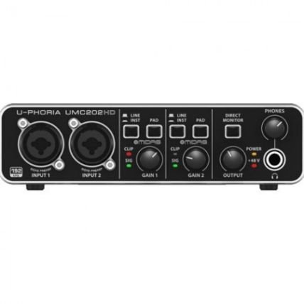 Interface Behringer Umc 202 Hd