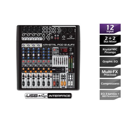 Mixer Waldman KP-12.4UFX Krystal Pod