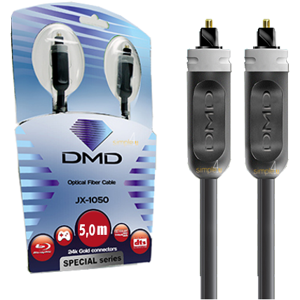 Cabo Diamond Fibra Óptica JX-1050 5mt