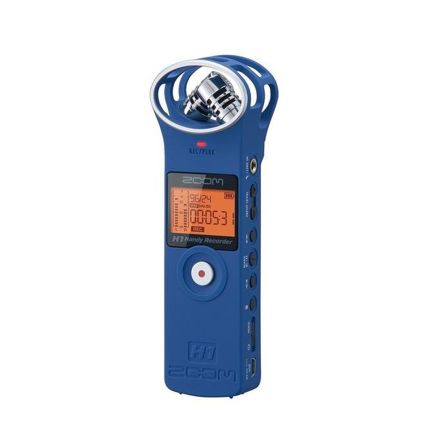 Gravador Digital Zoom H1 Handy Recorder Azul
