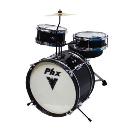 Bateria Phoenix BIP-14 Infantil Preta 