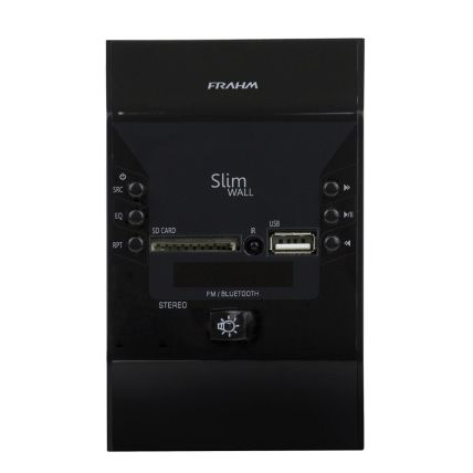 Amplificador Frahm Slim Wall de Parede Preto