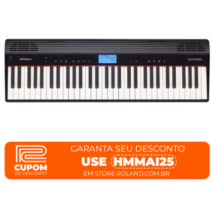 Teclado Roland Go-61P Go Piano