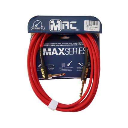 Cabo Mac Max 3.05m P10/P10L Vermelho