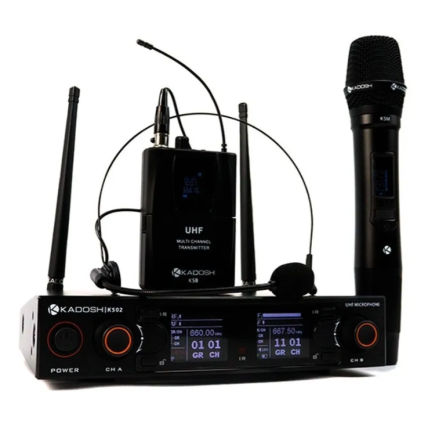 Microfone Kadosh K-502c Sem Fio