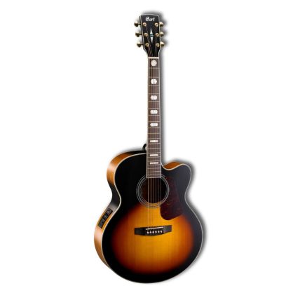 Violão Cort CJ 3V Jumbo Tobacco Sunburst