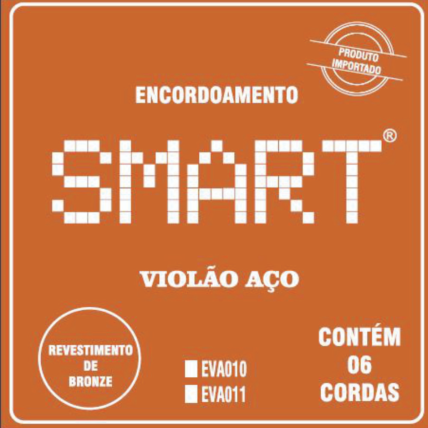 Encordoamento Smart Eva 011 Violao Aço