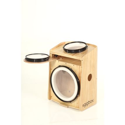 Bateria Cajon Percussion Gig Box Marfim