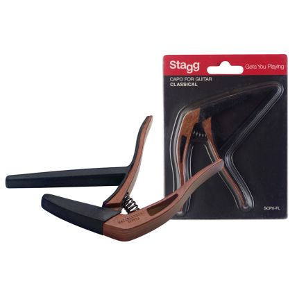 Braçadeira Stagg SCPX-FL Dk Wood 80286