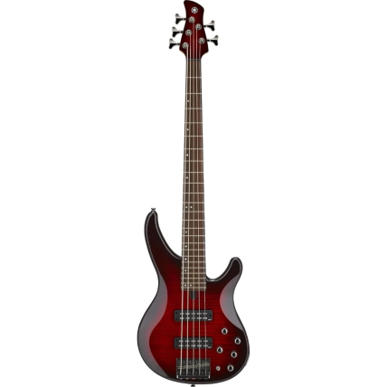 Contra Baixo Yamaha TRBX-605 FM Dark Red Burst