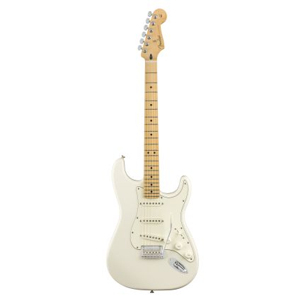 Guitarra Fender Mex Player Series Stratocaster PF 014 4502 515 - Polar White